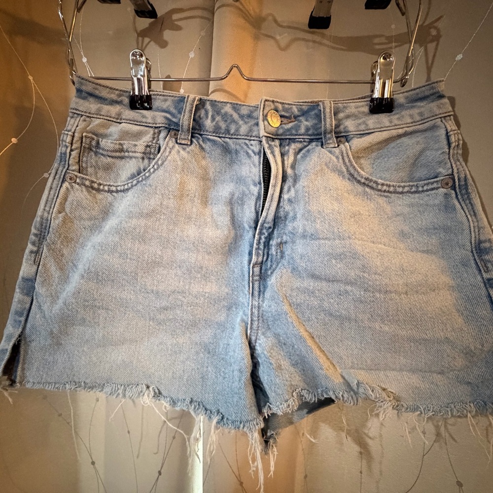 American Eagle Outfitters Light Blue Jean Shorts